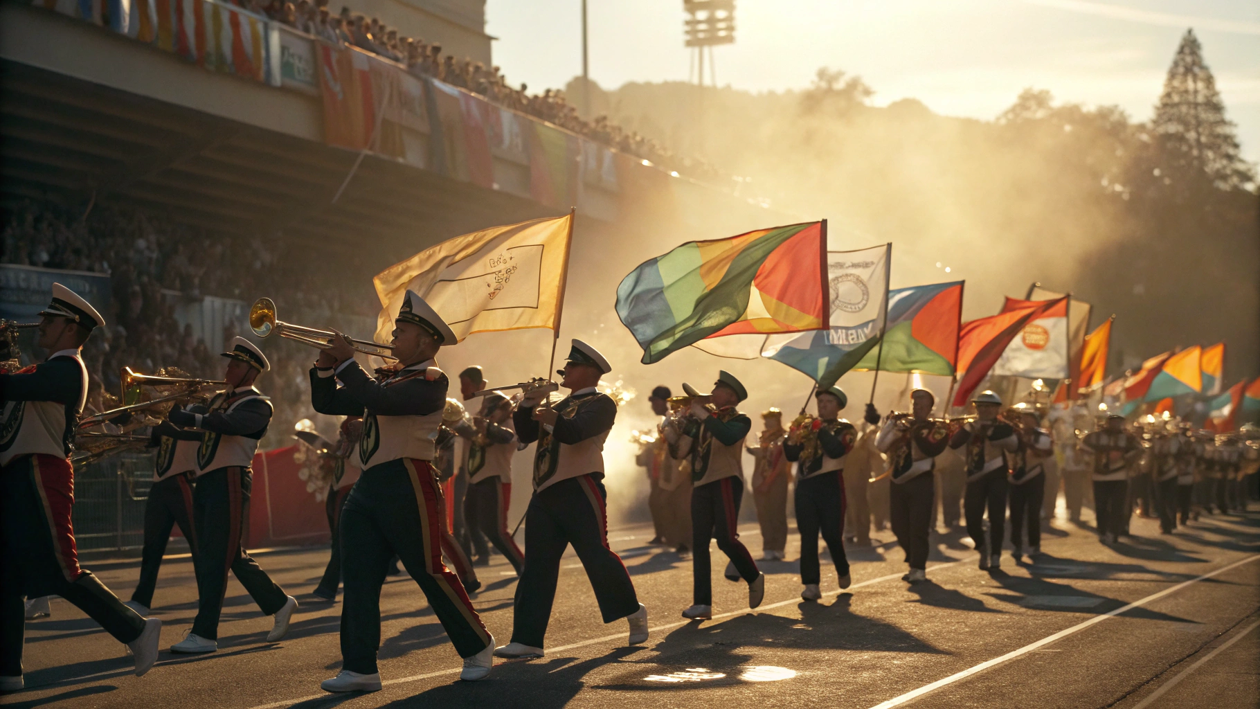 Marching Band Halftime Performance